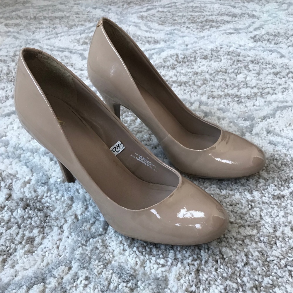 Target Mossimo Supply Co. Nude High Heels 7 1/2